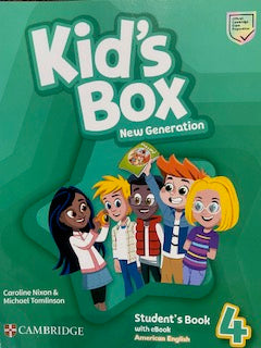 Kid's Box 4 Student book y workbook