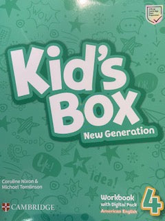 Kid's Box 4 Student book y workbook